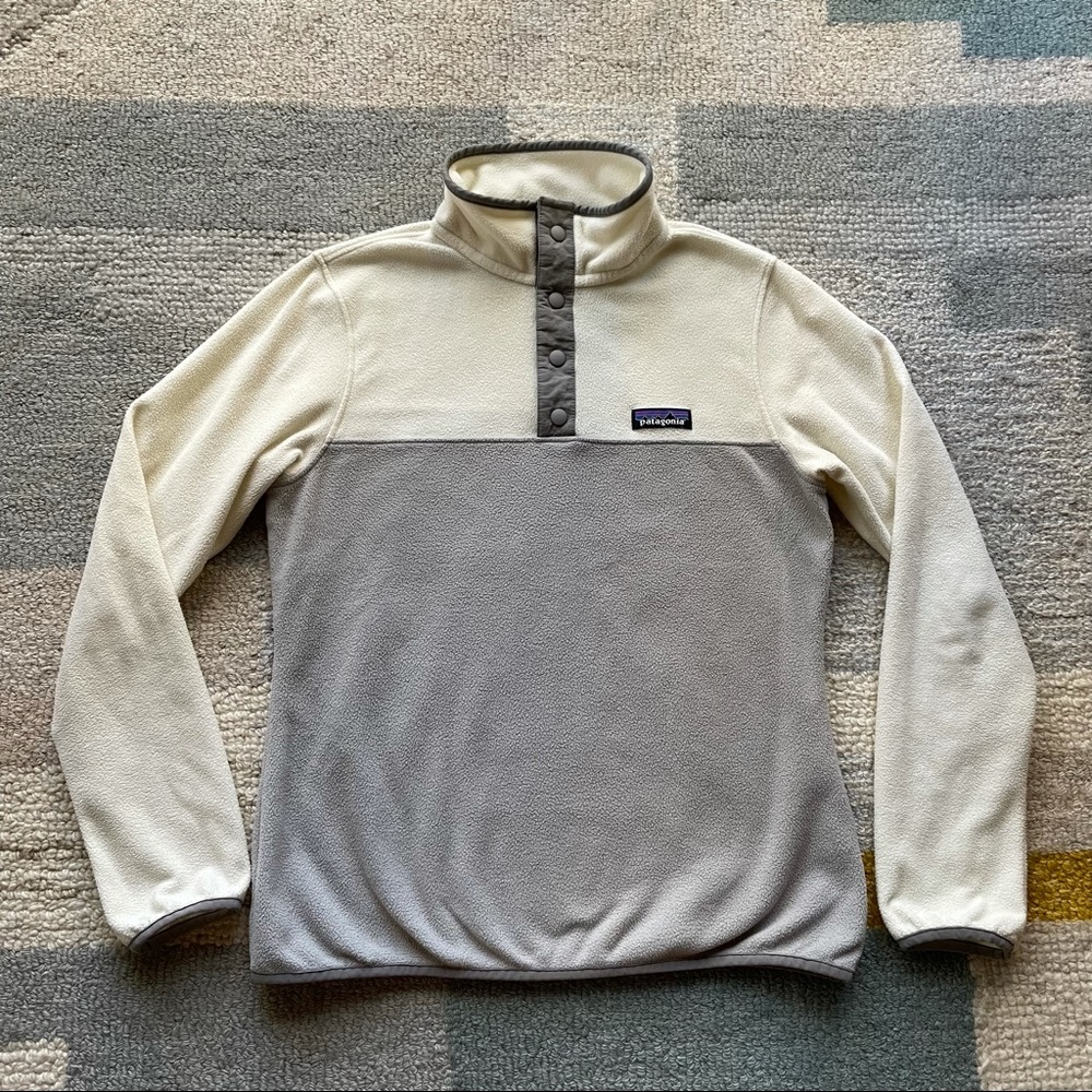 Patagonia Micro D Snap-T Pullover Drifter Grey XS